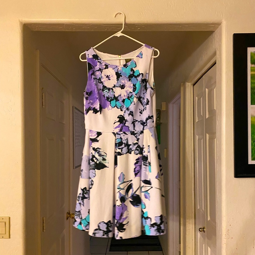 Floral skater dress